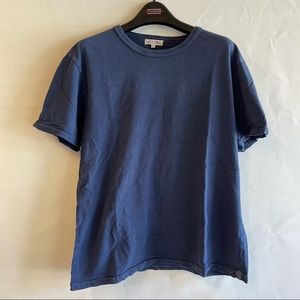 Alex Mill slub cotton tee, navy blue, size xlarge
